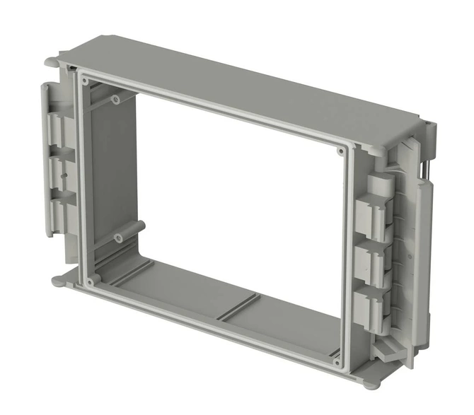 Bopla BC 6000 -0,5 (79001100) - podstawa 0.5 (51.51 mm deep)  z uszczelką i zawiasami, bez wentylacji obudowy CombiCard 5000-7000 (226 x 146 x 51 mm, 3U 30HP)