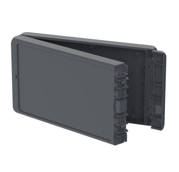 Bopla B 221304 PC-V0 7024 (96015244) - universal enclosure (231 x 125 x 40 mm)