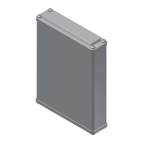 Teko - seria Minitekal (MTK680.1) - obudowa aluminiowa (83 x 66 x 18 mm)