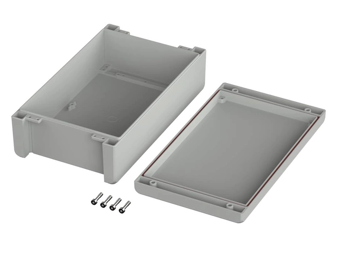 Bopla BA-S 281709 F SIL-7035 (00166335.SIL) - enclosure with membrane lid, screwed (299 x 173 x 90 mm)