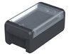 Bopla B 140806 PC-V0-G 7024 (96023124) - universal enclosure with crystal-clear lid (151 x 80 x 60 mm)