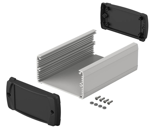 BOPLA ELPU 1050-0150 D (83057150.S6) - aluminium profile, open on one side (106 x 52 x 150 mm)