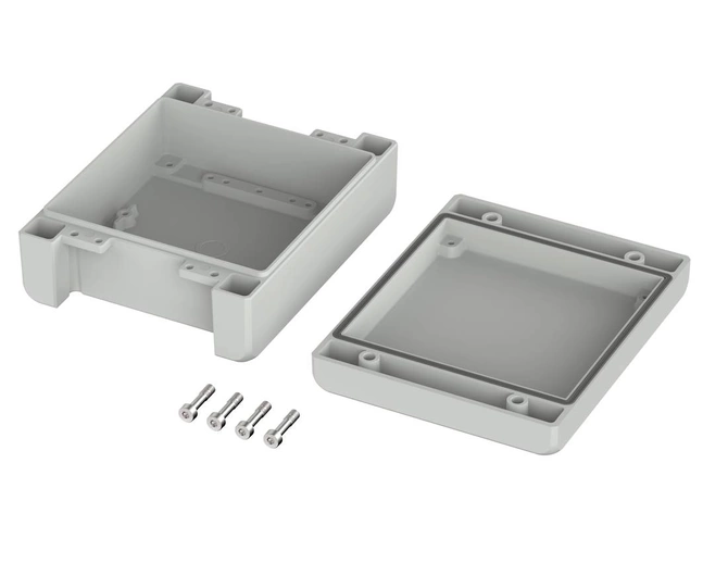 Bopla BA-S 141306 F-7035 (00163225) - enclosure with membrane lid, screwed (159 x 128 x 60 mm)