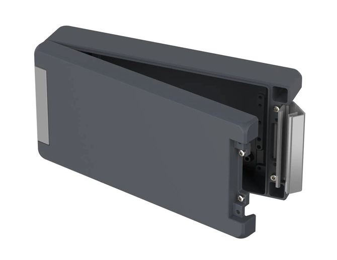 Bopla BA 241306 SIL-7024 (00115224.SIL) - obudowa aluminiowa bez wgłębienia w pokrywie z uszczelką silikonową (259 x 128 x 60 mm)