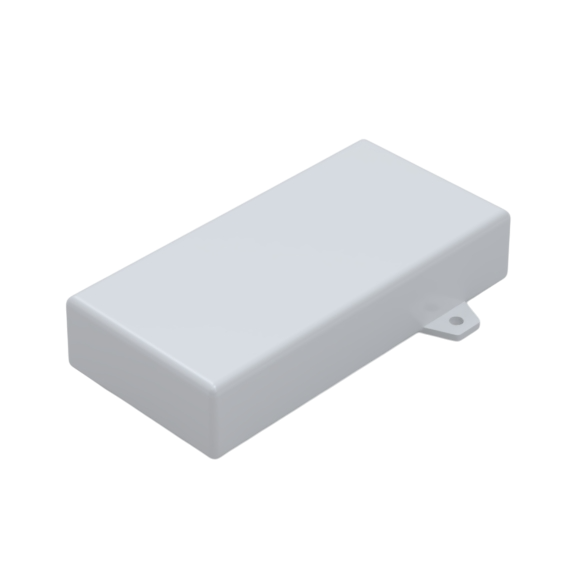 Teko - SMART K series (SR33K-E.7) - universal enclosure in white (127.9 x 64 x 26.3 mm)