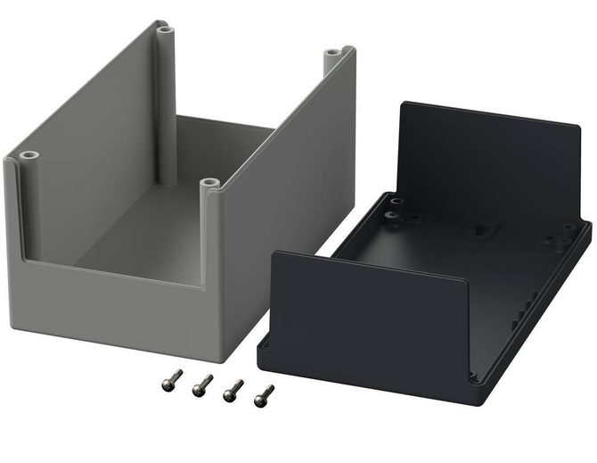 Bopla E 460 (05460000) - Element enclosure with flat lid (188 x 110 x 100 mm)