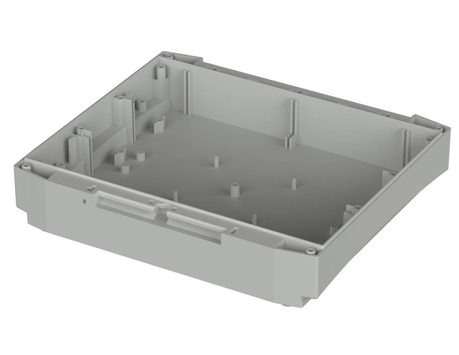 BOPLA BCD 250 UT-0,5-7035 (20250235) - flat base for Bocard enclosure (260 x 228 x 50 mm)
