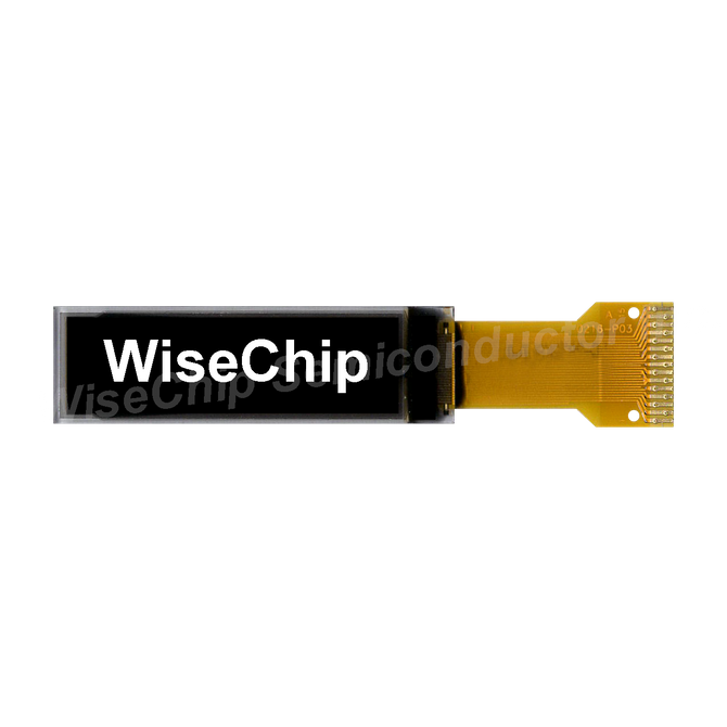 WiseChip 0.91” OLED Display - wyświetlacz monochromatyczny