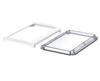 Bopla BOV 2114_ FO 9003 D G (48326430) - BoVersa transparent plastic lid with open white design cover (210 x 140 x 24 mm)