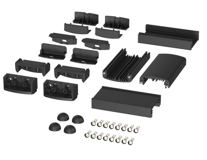 Bopla AP 51010 (64051010) - Aluplan aluminum profiles (143 x 145 x 56 mm)