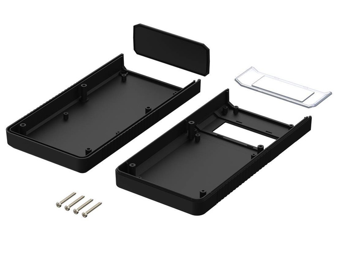 Bopla BOS 803-9005 (34803000) - hand-held enclosure with panoramic display screen (196 x 100 x 40 mm)