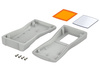 BOPLA BS 600 DIS-7035 (82600235) - obudowa z ABS z oknem wyświetlacza (159,4 x 77,9 x 33,5 mm)
