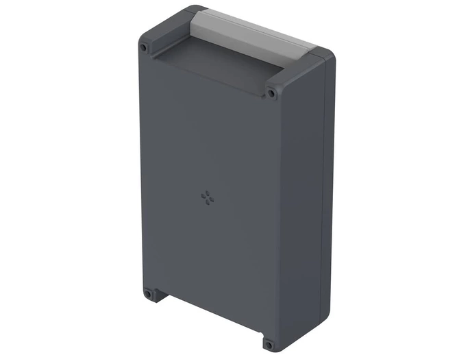 Bopla BA 281709 F SIL-7024 (00126334.SIL) - aluminum enclosure with a recess in the cover and silicone lid seal (299 x 173 x 90 mm)
