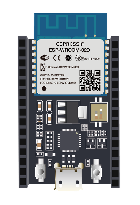 Espressif ESP8266-DevKitC-02D-F - development board