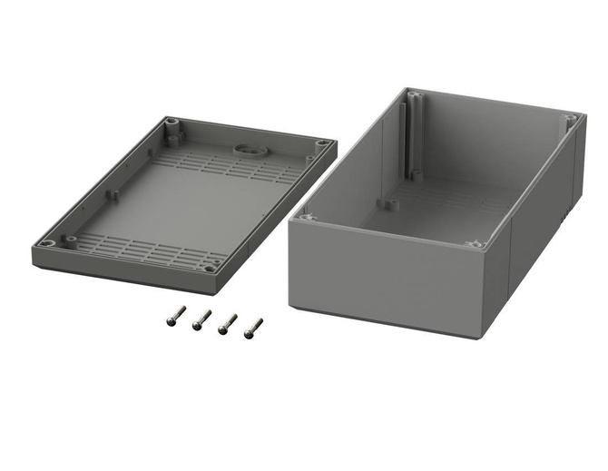 Bopla EG 2070 L (32207012) - Elegant enclosure with air vents (200 x 112 x 70 mm)