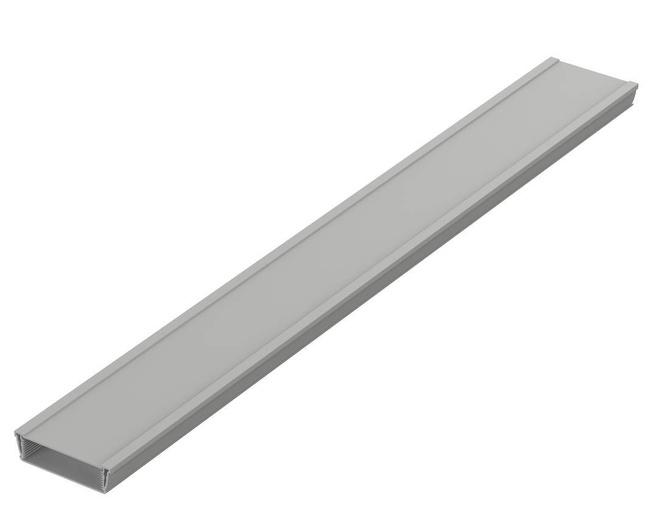 Bopla ASP 1230-1000 9006 (94131000) - asymetryczny profil aluminiowy zamknięty  (121 x 32,8 x 1000 mm)
