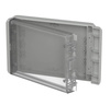 Bopla B 181304 PC-V0-G 7035 (96024245) - universal enclosure with crystal-clear lid (191 x 125 x 40 mm)