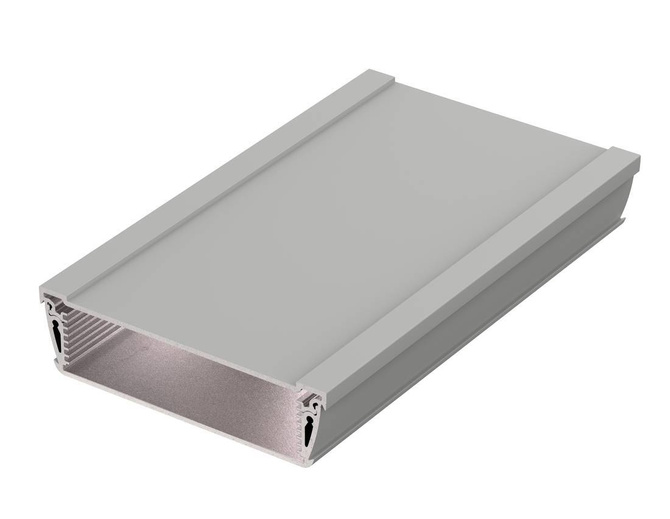 Bopla ASPH 1230-0200 9006 (94231200) - enclosure profiles, horizontally-divided (121 x 32.8 x 200 mm)