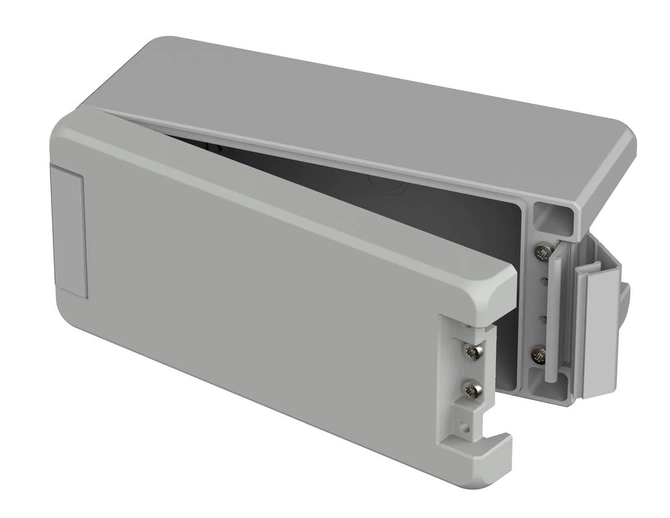 Bopla BA 180809 SIL-7035 (00114135.SIL) - enclosure with silicon lid, hinged (199 x 86 x 90 mm)