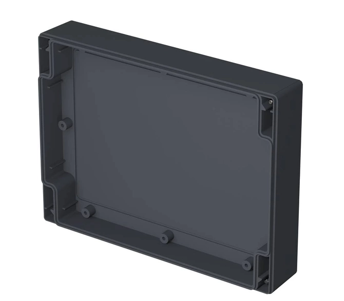 Bopla FR 2000 (19002500) - closed front frame for accommodating membrane keypads with seal for CombiCard 1000-3000 (184 x 138 x 33 mm)