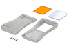 BOPLA BS 702 DIS-7035 (82702235) - obudowa z ABS z oknem wyświetlacza (184,3 x 93 x 35,4 mm)