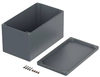 Bopla A 170 (01170000) - aluminium enclosure with neoprene seal (400 x 230 x 225 mm)