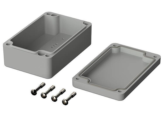 Bopla T 208 (03208000) - ABS enclosure without recess in the cover (98 x 64 x 36.4 mm)