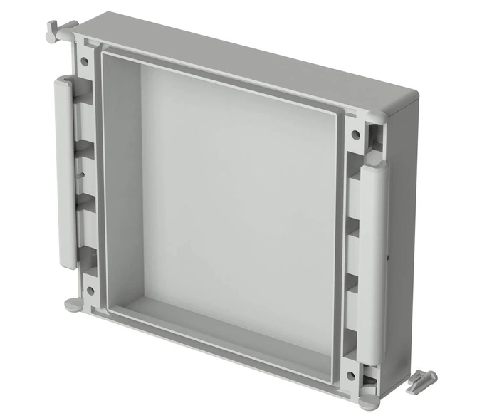 Bopla FD 5000 (79002800) - front lid for accommodating membrane keypads CombiCard 5000-7000 (175 x 146 x 34 mm, 3U 20HP)