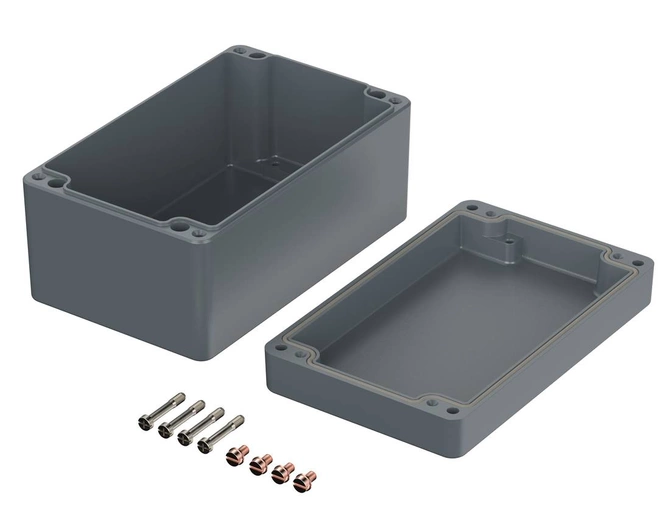 Bopla A 118 (01118000) - aluminium enclosure with neoprene seal (160 x 100 x 81 mm)