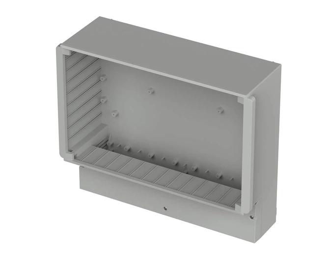 Bopla RCP 400 (41400009) - RegloCard-Plus enclosure with clip-on covering frame (363.4 x 318.6 x 128.5 mm)
