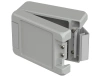 Bopla BA 100806 F-7035 (00122125) - aluminum enclosure with a recess in the cover and neoprene seal (121 x 86 x 60 mm)