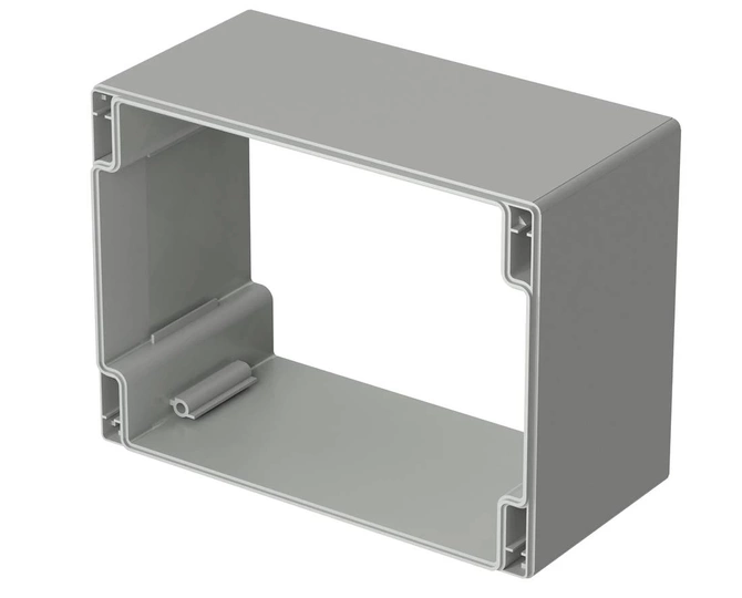 Bopla BC 2000 (19000200) - high base, without ventilation for CombiCard 1000-3000 (184.2 x 138 x 87.5 mm)