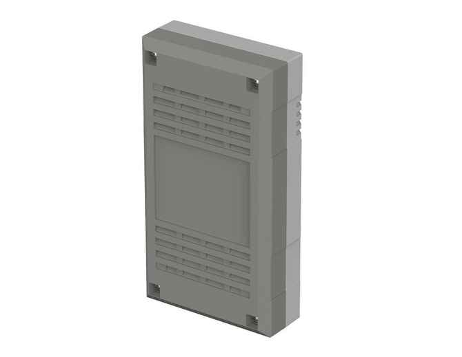 Bopla EG 1230 L (32123012) - Elegant enclosure with air vents (125 x 67 x 30 mm)
