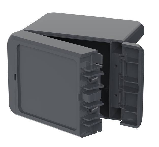 Bopla B 100809 PC-V0 7024 (96012134) - universal enclosure (113 x 80 x 90 mm)