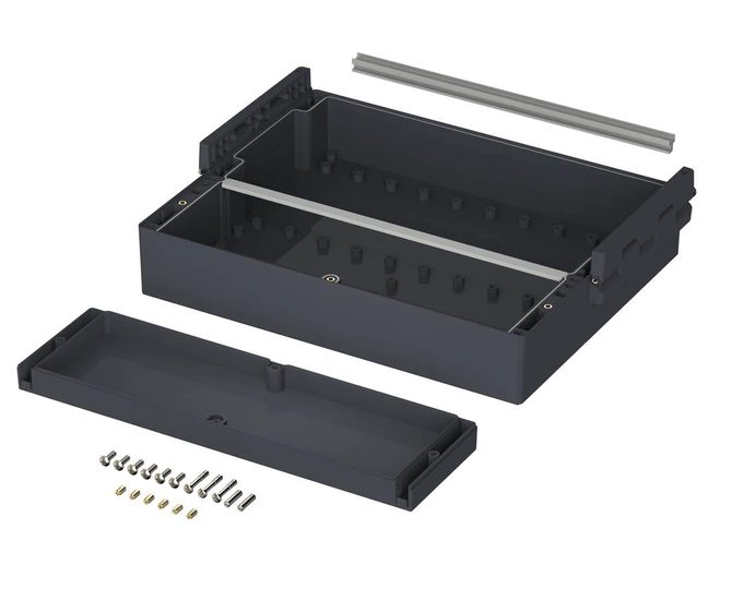 Bopla RD 3000 G-KSC (19331200) - rear lid with large terminal compartment for CombiCard 1000-3000 (280 x 223 x 48 mm)