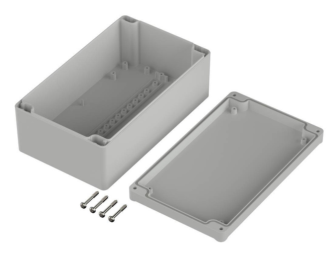 Bopla ET 221 (63221000) - ABS enclosure without recess in the cover (160 x 80 x 57 mm)