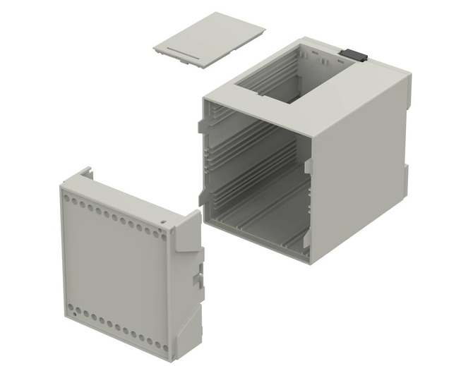 Bopla CNS 70 AK (65007030) - CombiNorm-Classic enclosure with adjusting flap (70 x 75 x 109.5 mm)