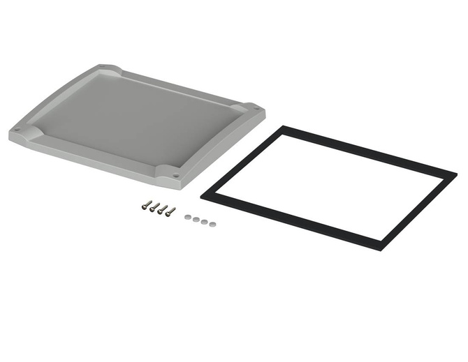 BOPLA BCD 200 CF-7035 (20201435) - installation area with membrane keypad area (229 x 202.85 x 18.7 mm)