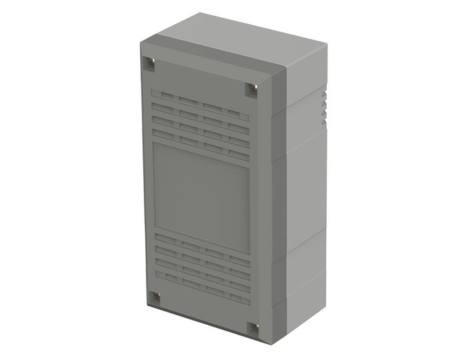 Bopla EG 1250 L (32125012) - Elegant enclosure with air vents (125 x 67 x 50 mm)