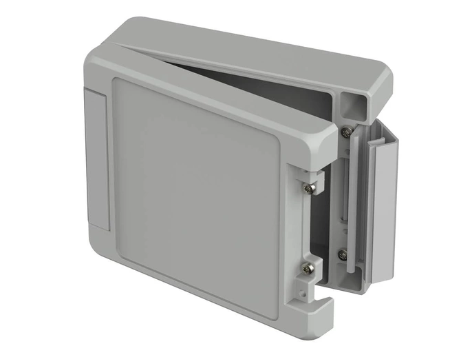 Bopla BA 141306 F SIL-7035 (00123225.SIL) - aluminum enclosure with a recess in the cover and silicone lid seal (159 x 128 x 60 mm)
