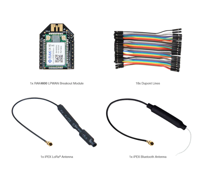 RAKwireless RAK4600-EU868 Breakout Board - LPWAN module