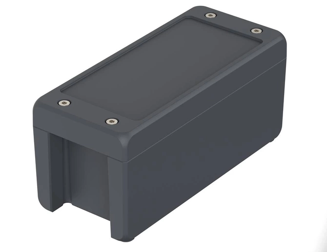 Bopla BA-S 180809 F-7024 (00164134) - enclosure with membrane lid, screwed (199 x 86 x 60 mm)