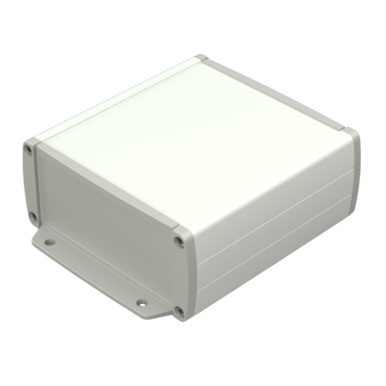 Teko - seria TEKAL 3 (TEKAL-31/E.30) - obudowa aluminiowa (110 x 106 x 46 mm)