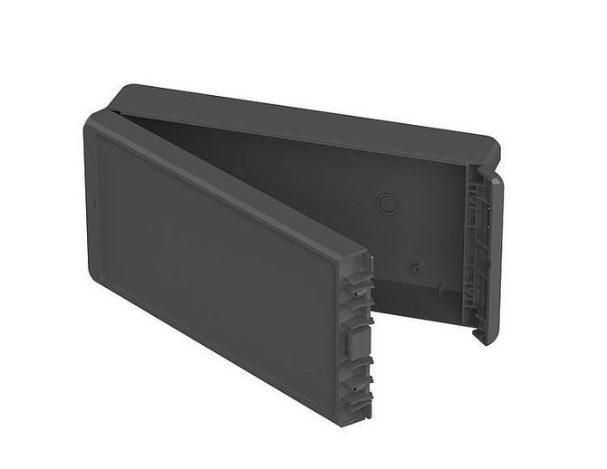 Bopla B 261306 ABS 7024 (96036224) - universal enclosure (271 x 125 x 60 mm)