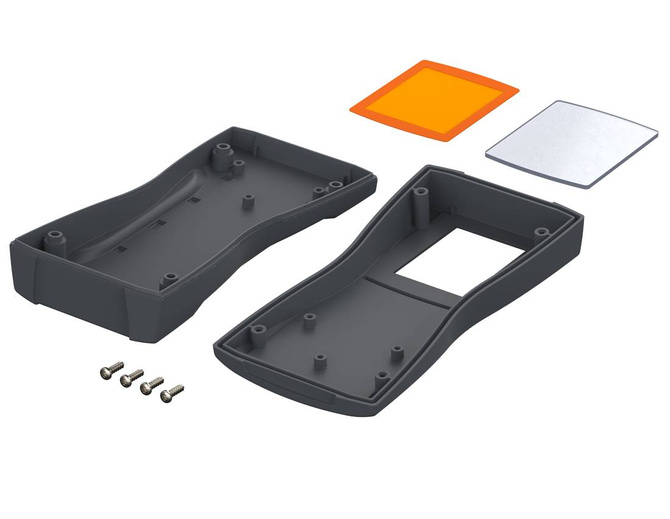 BOPLA BS 600 DIS-7024 (82600224) - obudowa z ABS z oknem wyświetlacza (159,4 x 77,9 x 33,5 mm)