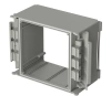 Bopla BC 5000 -1 (79001600) - basic element 1.0 (88.25 mm deep) CombiCard 5000-7000 enclosure (175 x 146 x 88 mm, 3U 20HP)