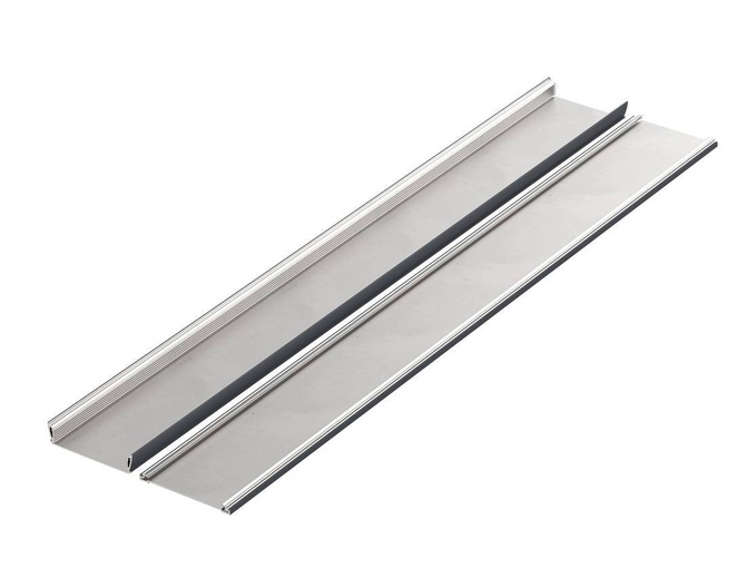 Bopla ASPH 1230-1000 7024 (94232000) - enclosure profiles, horizontally-divided (121 x 32.8 x 1000 mm)