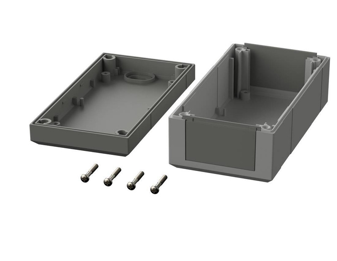 Bopla EG 1250 FK (32125042) - obudowa Elegant z panelem czołowym wkładanym osobno (125 x 67 x 50 mm)