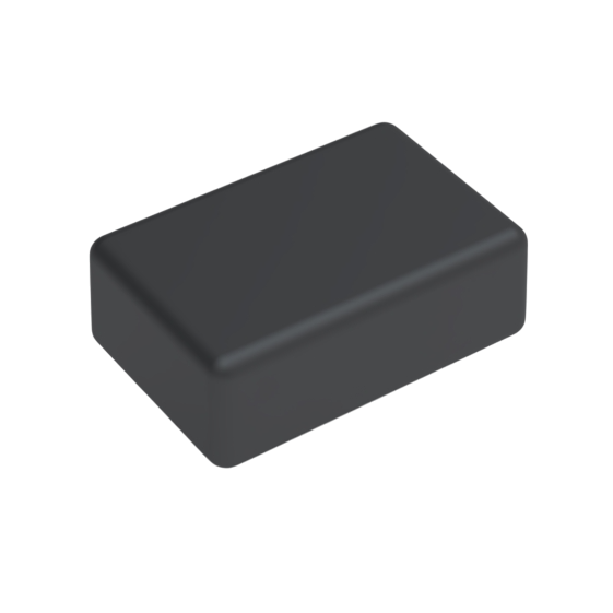 Teko - seria SMART K (SR01K.9) - uniwersalna obudowa w kolorze czarnym (57,4 x 38,3 x 20 mm)