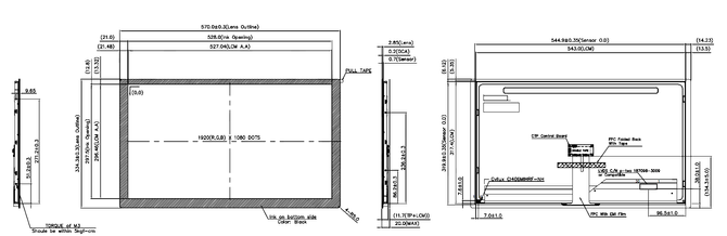 Powertip PH192108T004-ZAC - CTP display